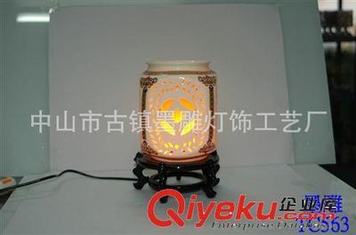 匠心雕琢，光影生輝——中山市古鎮墨雕燈飾工藝廠精品陶瓷臺燈直銷